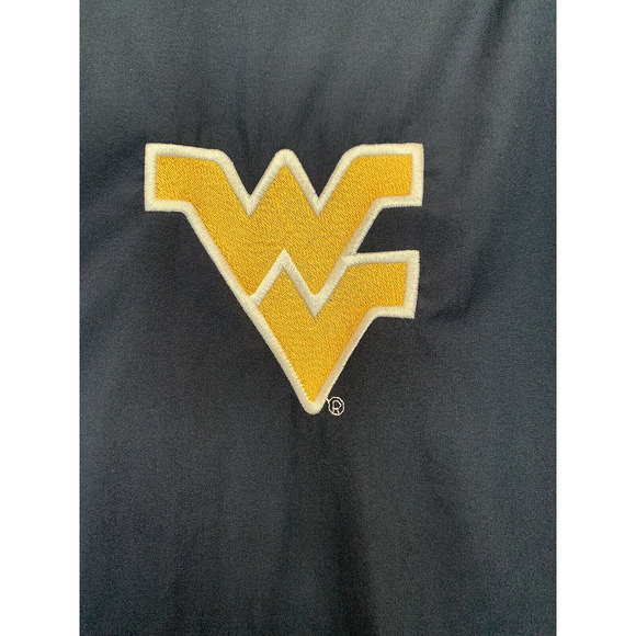 GEAR FOR SPORTS 90s West Virginia Mountaineers Full Zip Hooded Jacket Men's Sz L - Picture 3 of 11